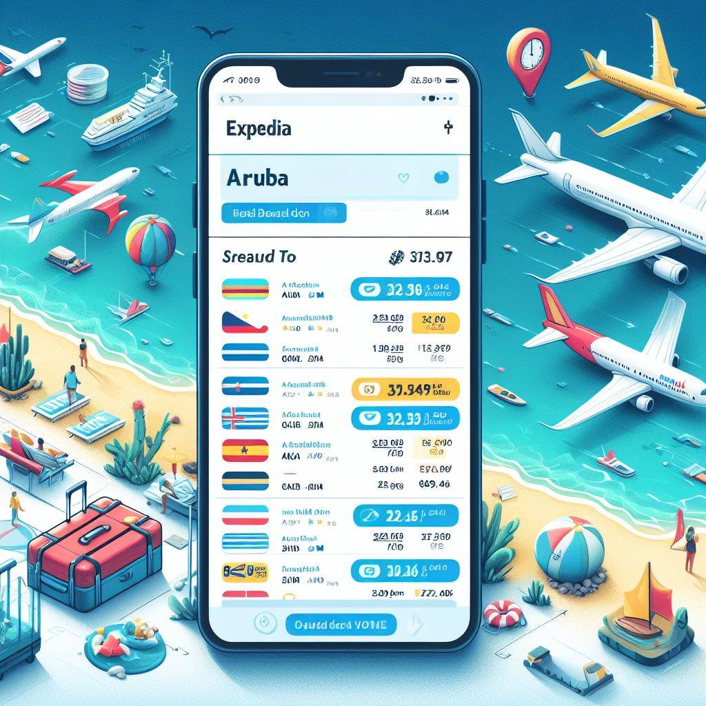 aruba expedia flights