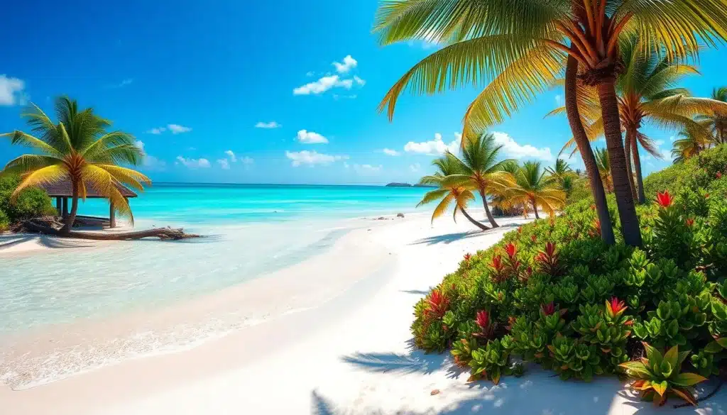 white sand beaches on Grand Turk Island