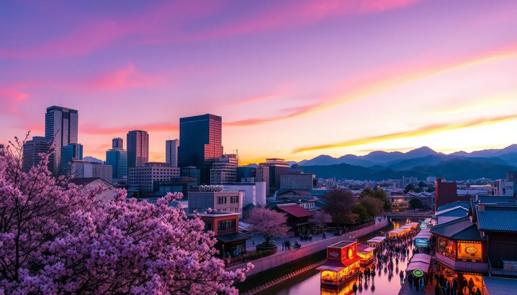 Fukuoka cityscape