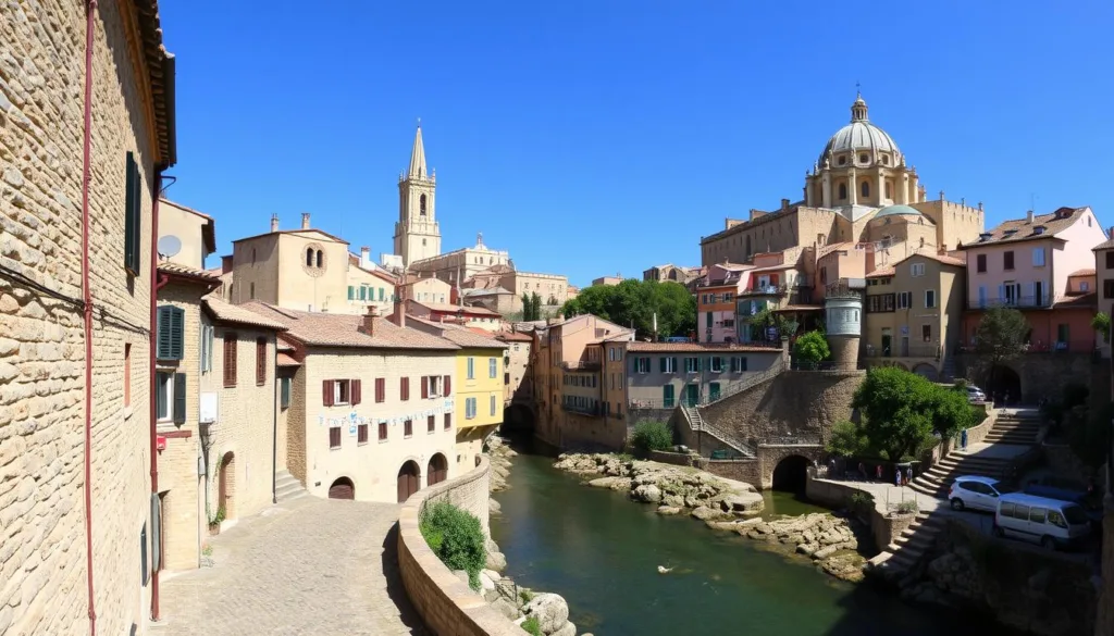 Girona medieval city