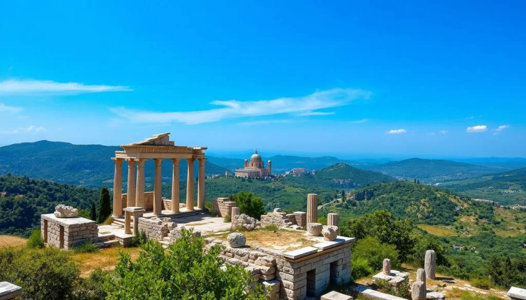 Peloponnese ancient ruins