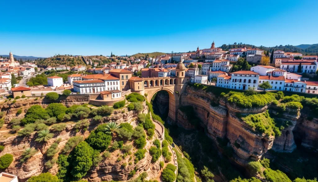 Ronda cliff-top town