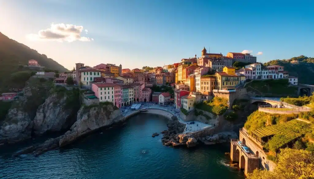 Vernazza Cinque Terre coastal view