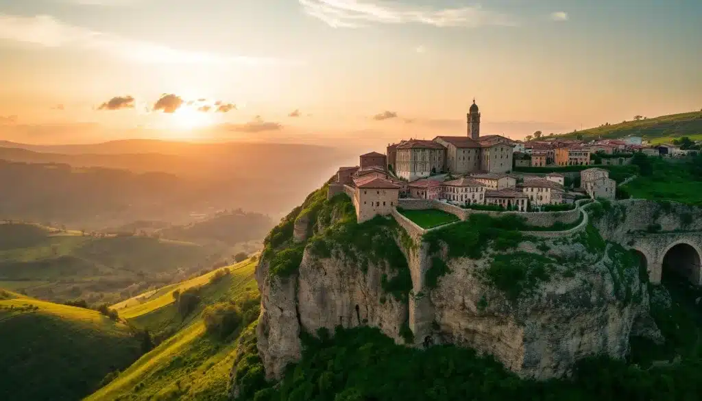 floating city Civita di Bagnoregio