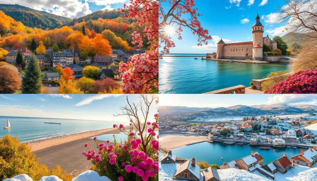 seasonal splendors in Europe