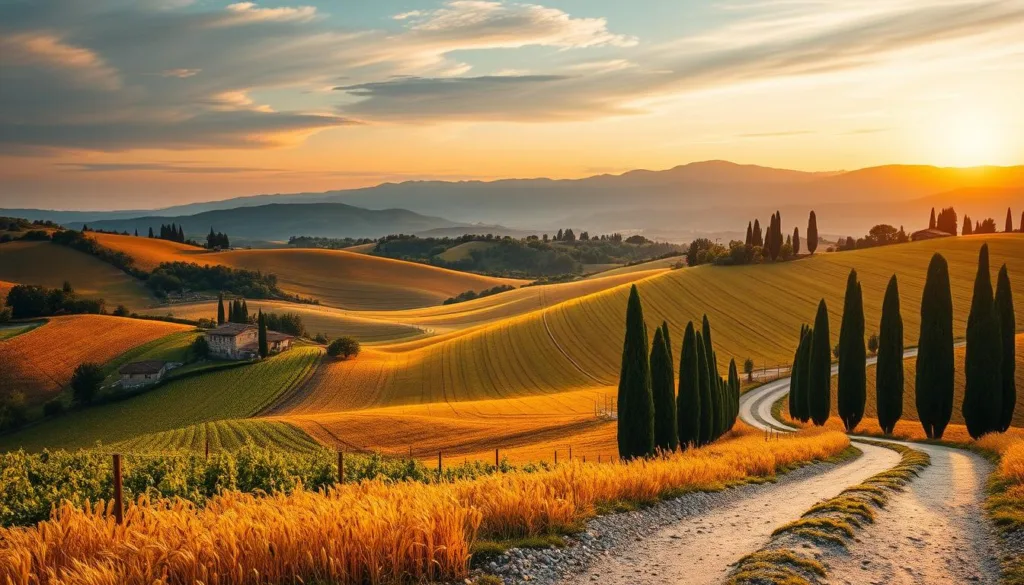 tuscany landscape