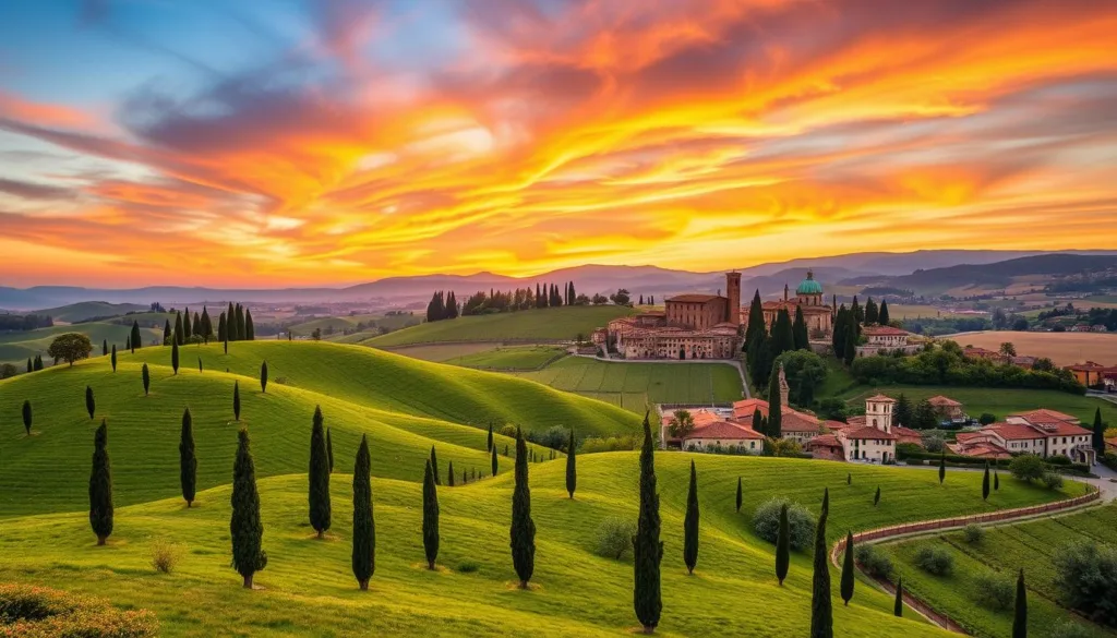 tuscany landscape